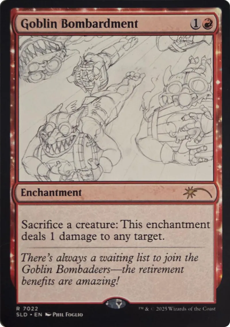 Goblin Bombardment (7022) [Secret Lair Drop Series] 1