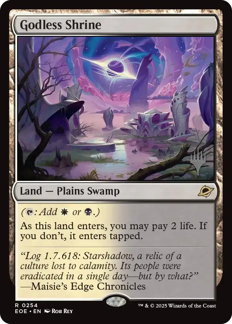 Godless Shrine (Promo Pack) [Edge Of Eternities Promo Pack] 1