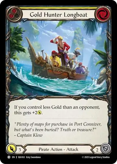 Gold Hunter Longboat [Sea163] (High Seas) 1