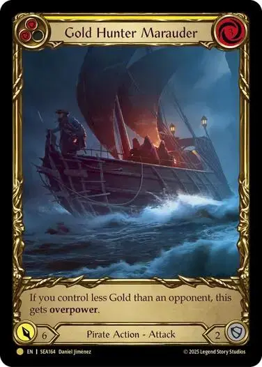 Gold Hunter Marauder (Treasure) [Sea164] (High Seas)  Cold Foil 1