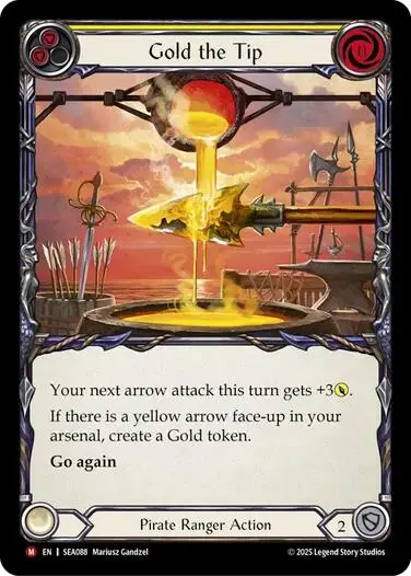 Gold The Tip [Sea088] (High Seas)  Rainbow Foil 1