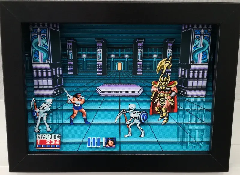Golden Axe 2 Diorama 1