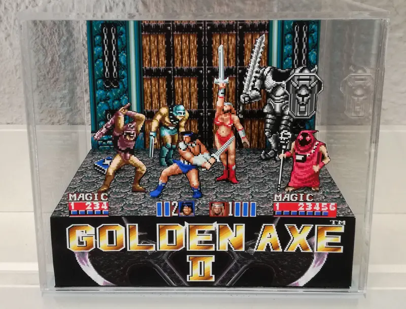 Golden Axe Ii Cubic Diorama 1