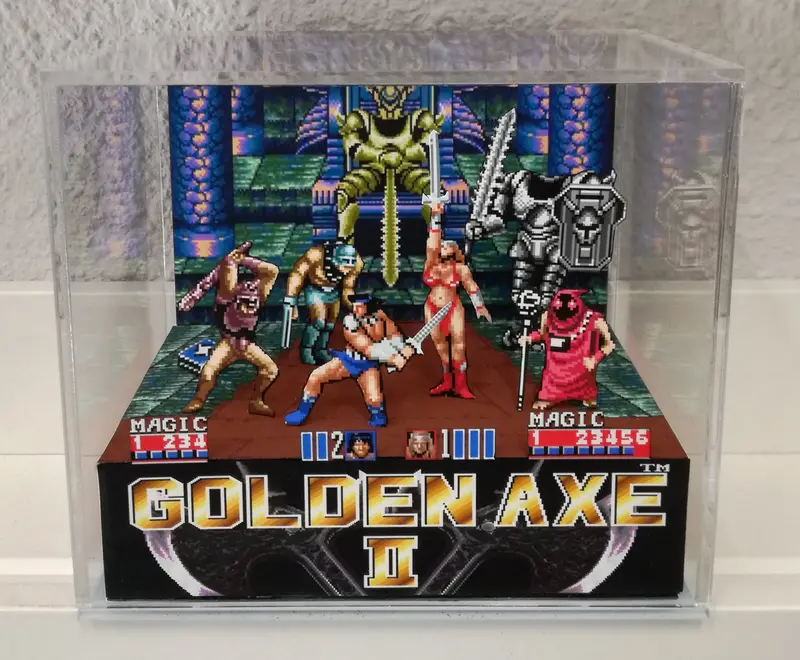 Golden Axe Ii Cubic Diorama 2
