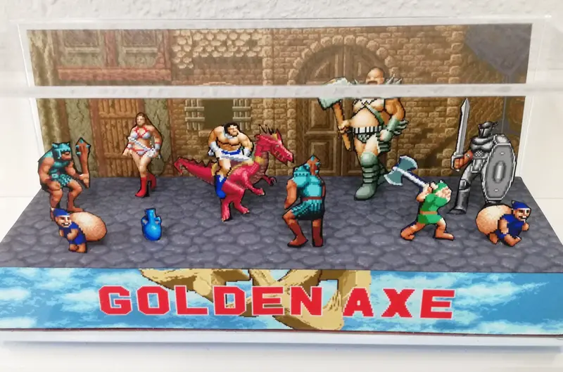 Golden Axe Panoramic Cube 1