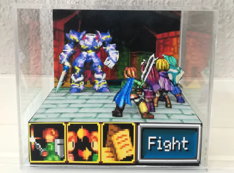 Golden Sun 2: The Lost Age Cubic Diorama 1