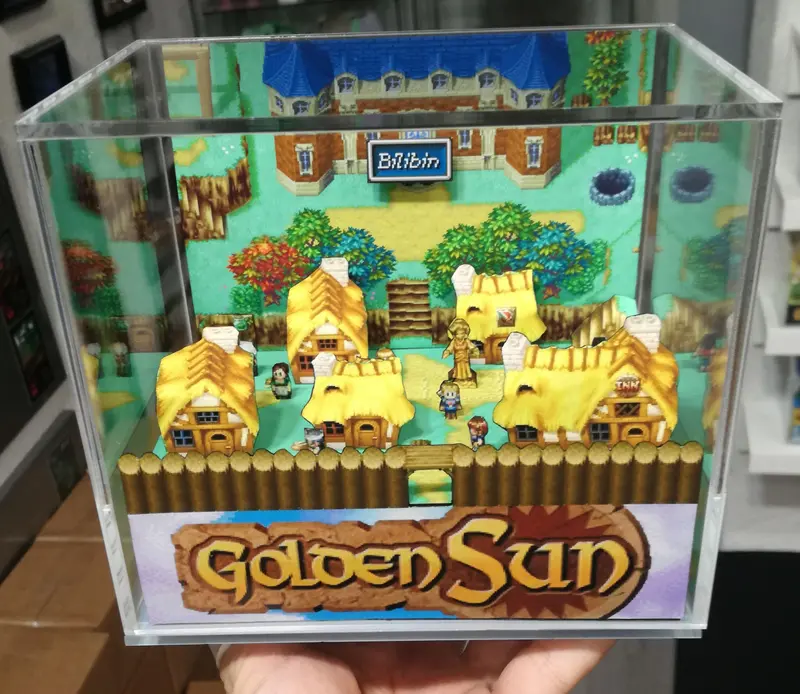 Golden Sun Bilibin Cubic Diorama 2
