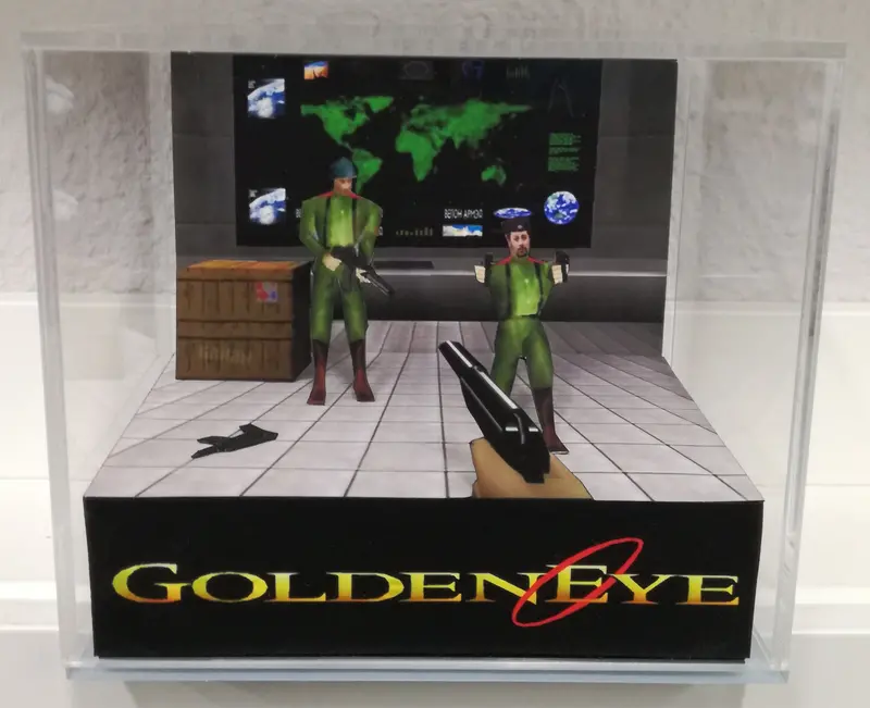 Goldeneye 64 Cubic Diorama 1