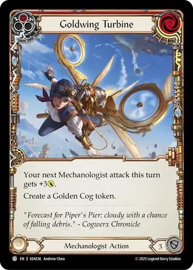 Goldwing Turbine (Red) [Sea036] (High Seas) 1