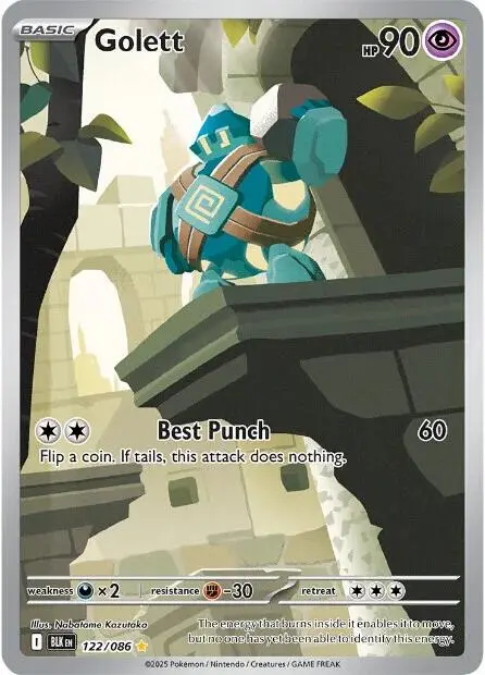 Golett (122/086) [Scarlet & Violet: Black Bolt] 1