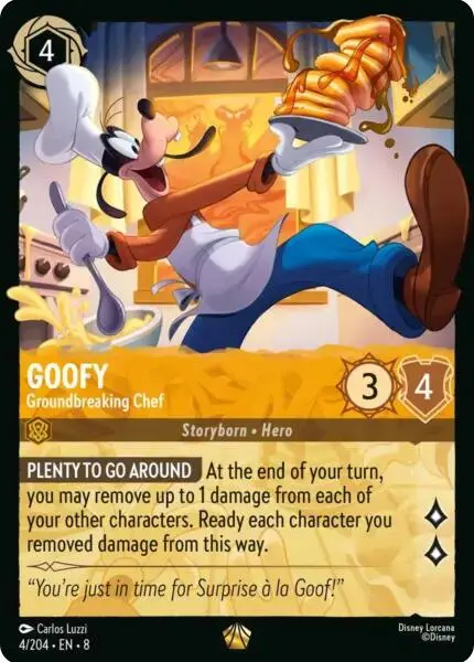 Goofy - Groundbreaking Chef (4/204) [Reign Of Jafar] 1