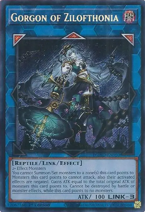 Gorgon Of Zilofthonia [Duad-En050] Secret Rare 1
