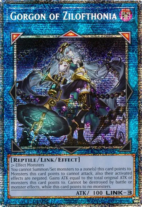Gorgon Of Zilofthonia (Starlight Rare) [Duad-En050] Starlight Rare 1