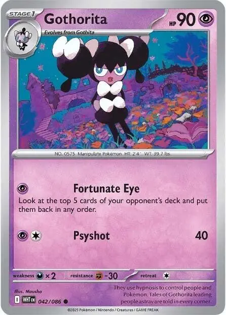 Gothorita (042/086) [Scarlet & Violet: White Flare] 1