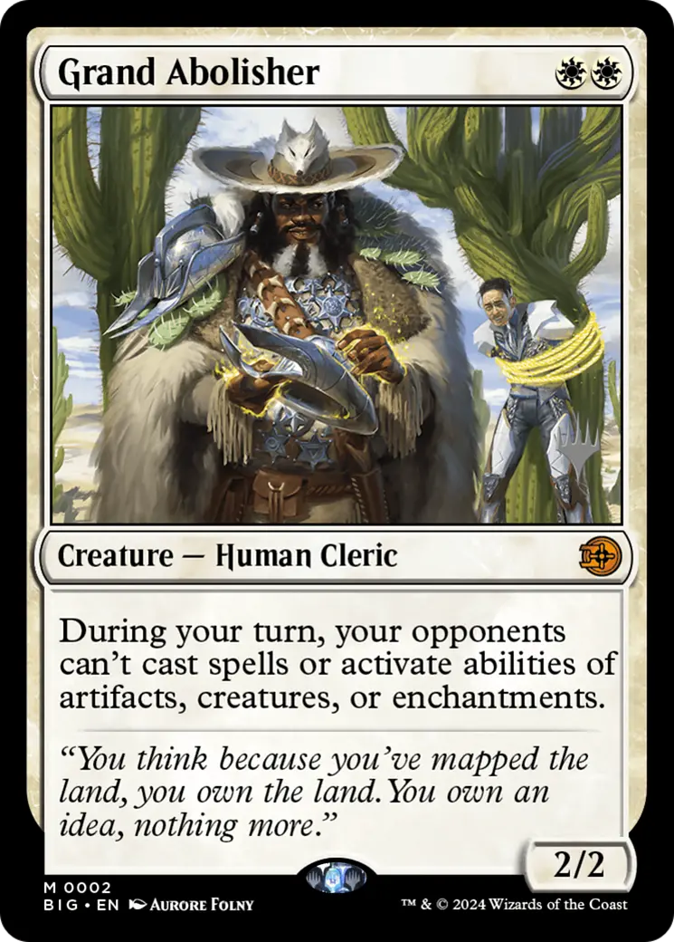 Grand Abolisher [Lorwyn Eclipsed Promos] 1