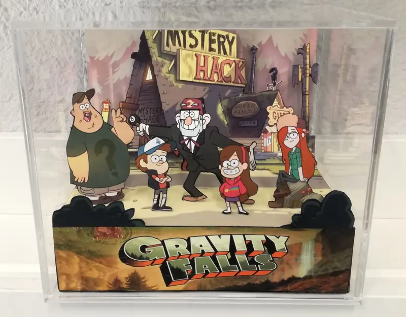 Gravity Falls Cubic Diorama 1