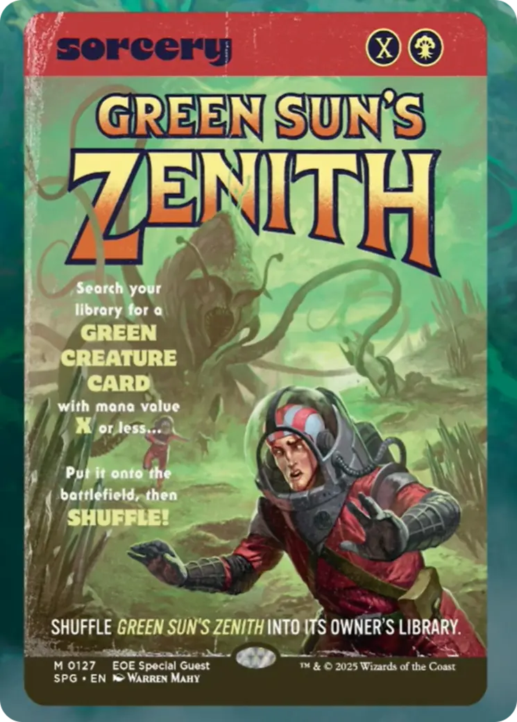 Green Sun's Zenith (Showcase) [Edge Of Eternities Special Guests] 1