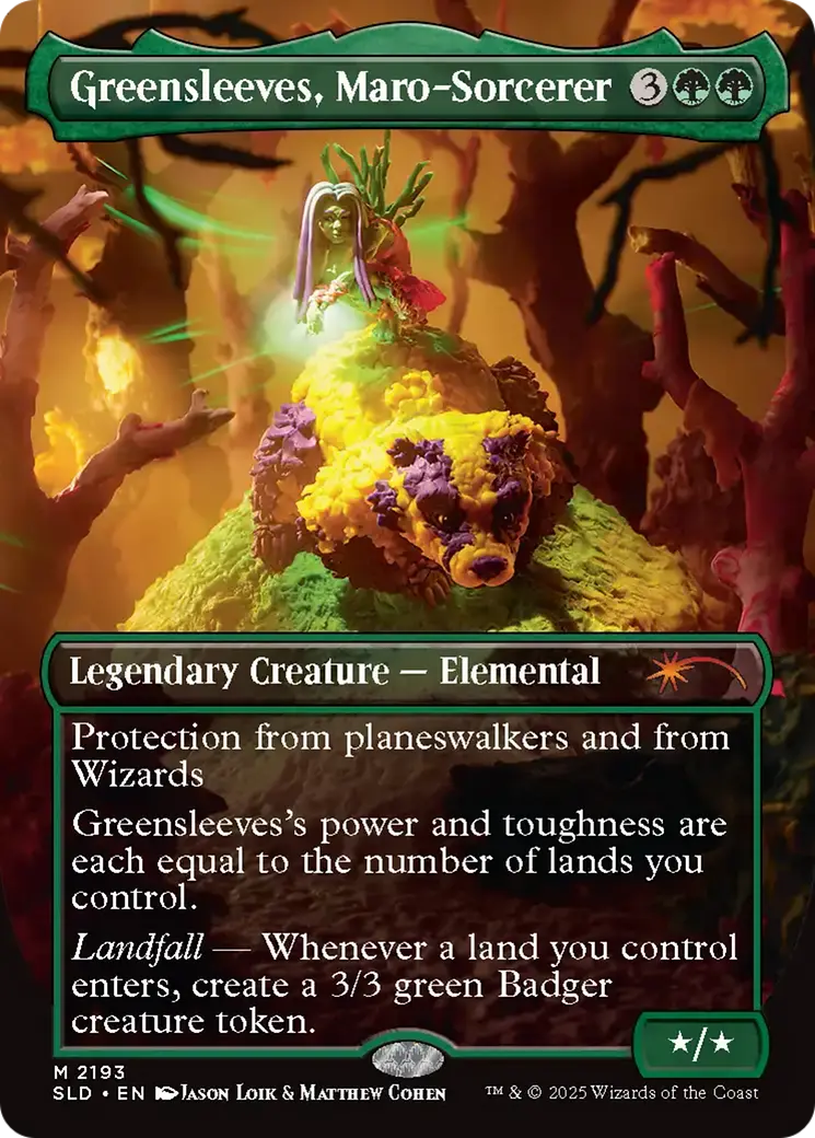 Greensleeves, Maro-Sorcerer [Secret Lair Drop Series] 1