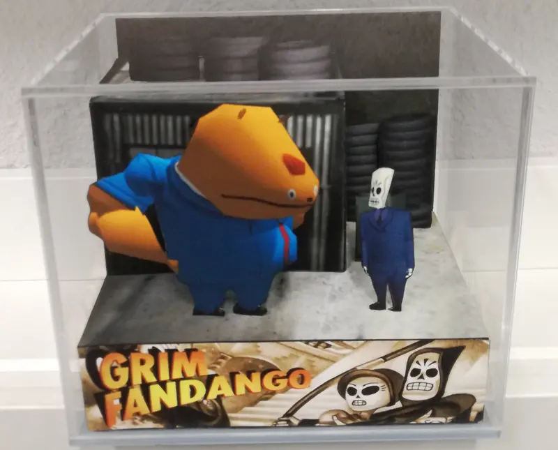 Grim Fandango Cubic Diorama 1