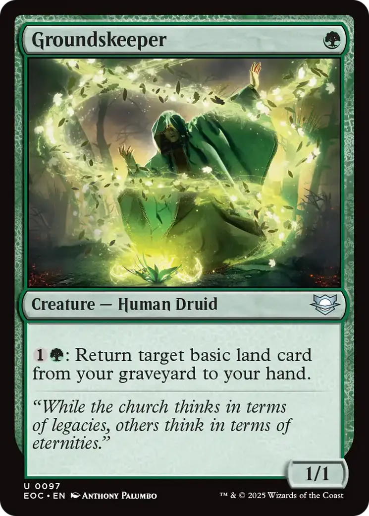 Groundskeeper [Edge Of Eternities Commander] 1