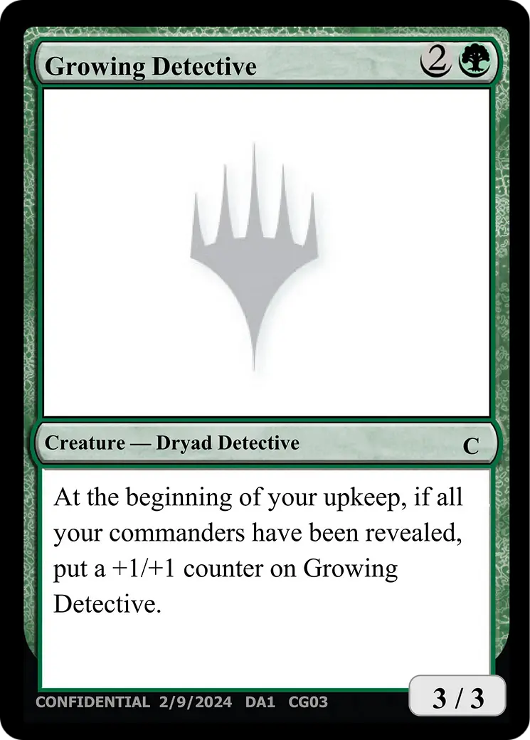 Growing Detective [Unknown Event] 1