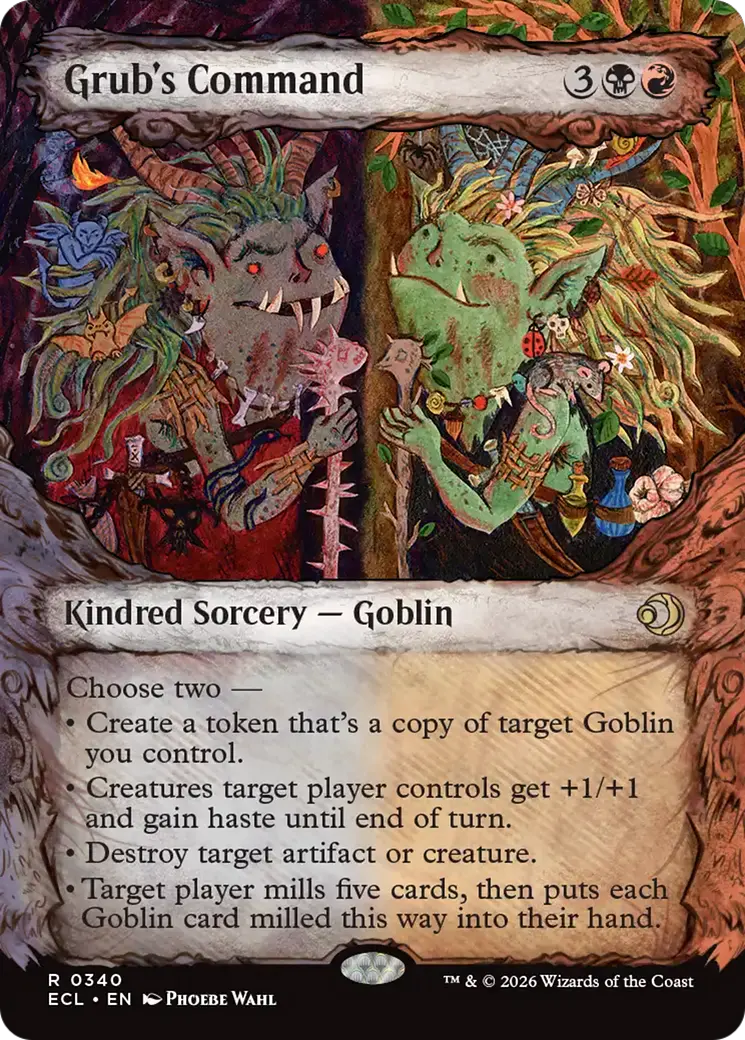 Grub's Command (Showcase) [Lorwyn Eclipsed] 1