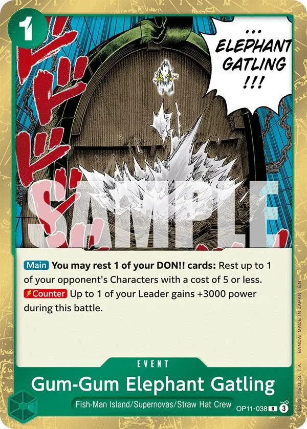 Gum-Gum Elephant Gatling [A Fist Of Divine Speed] 1