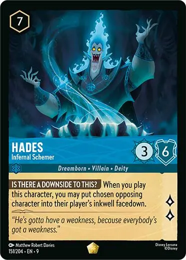 Hades - Infernal Schemer (151/204) [Fabled] 1