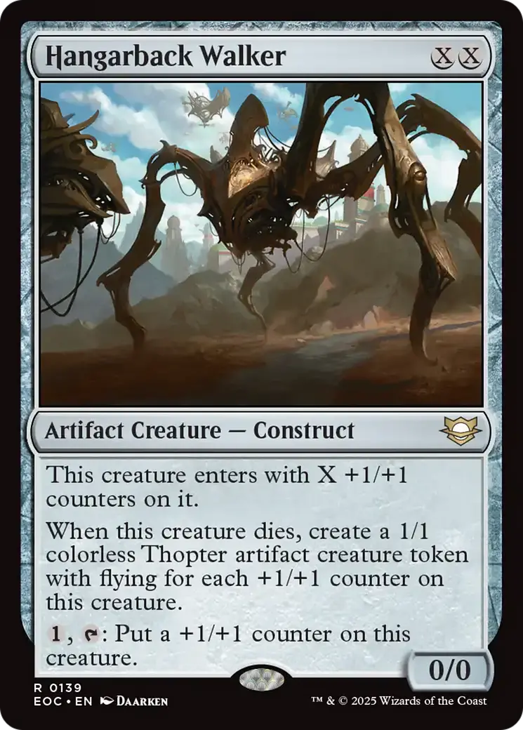 Hangarback Walker [Edge Of Eternities Commander] 1