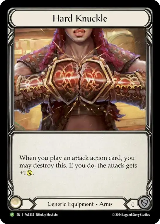 Hard Knuckle [Fab335] (Promo)  Cold Foil 1