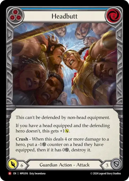 Headbutt [Mpg016] (Mastery Pack Guardian)  Rainbow Foil 1