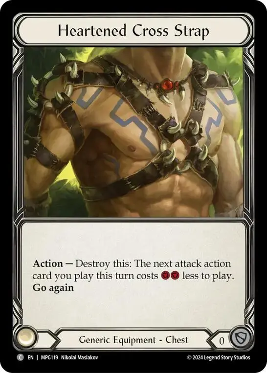 Heartened Cross Strap [Mpg119] (Mastery Pack Guardian) 1