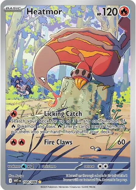 Heatmor (104/086) [Scarlet & Violet: White Flare] 1