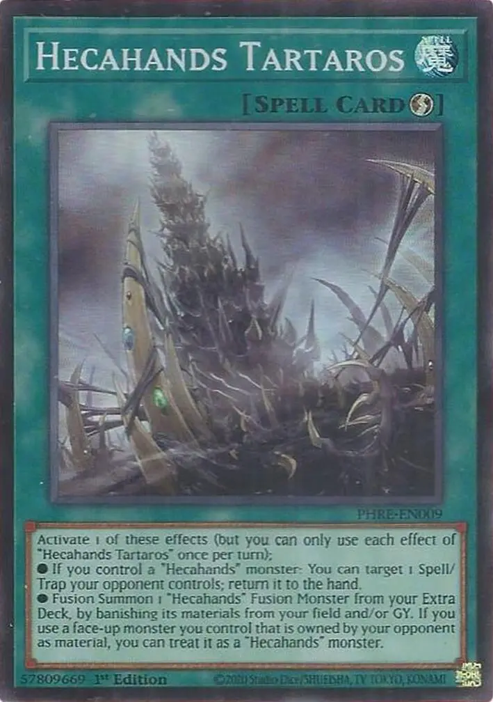 Hecahands Tartaros (Super Rare) [Phre-En009] Super Rare 1