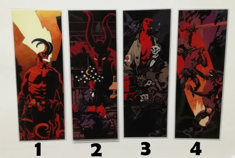 Hellboy Bookmarks 2