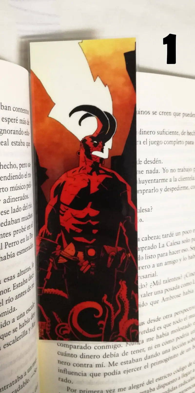 Hellboy Bookmarks 3