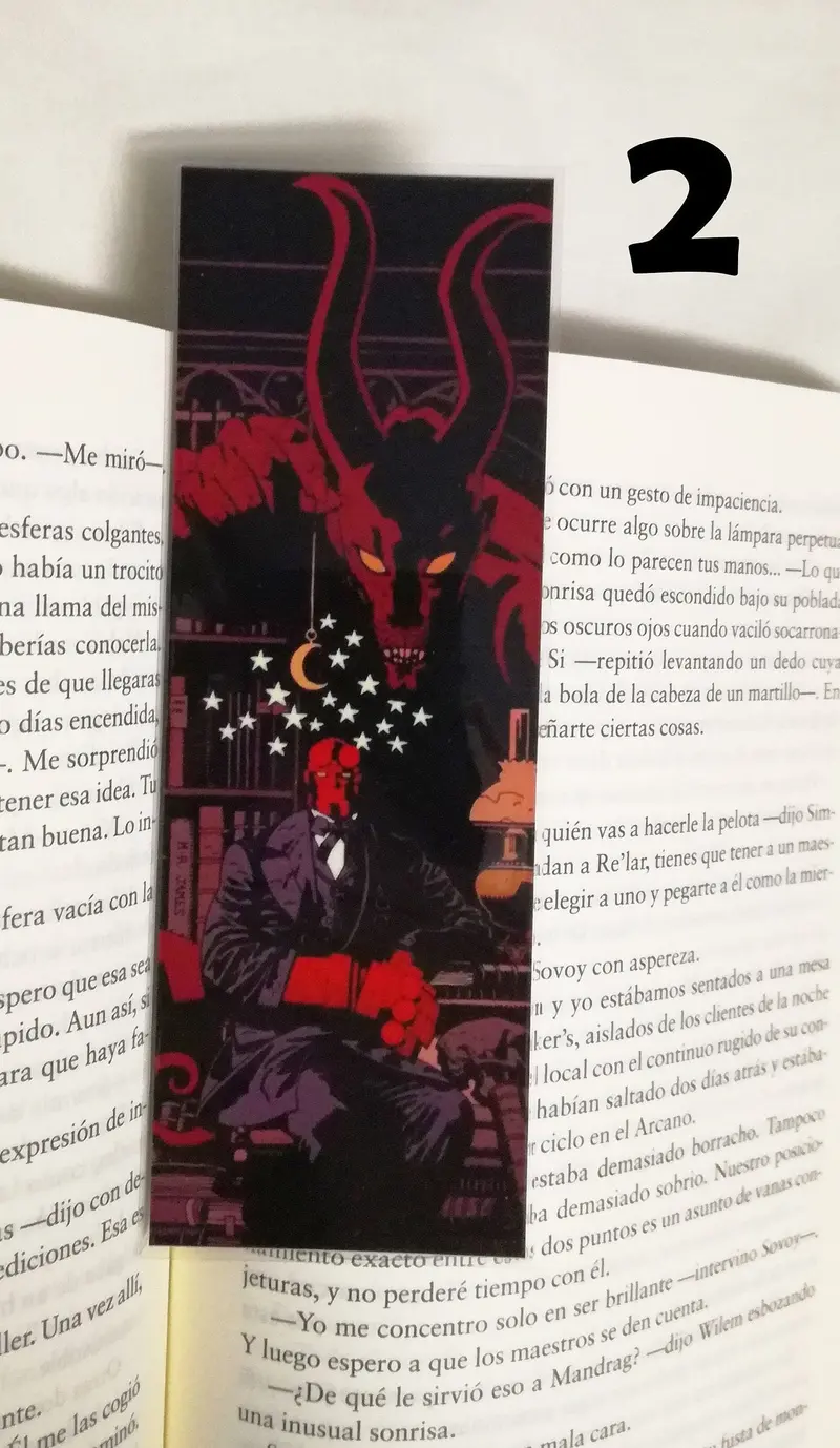 Hellboy Bookmarks 4