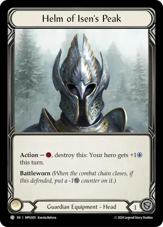 Helm Of Isen's Peak [Mpg005] (Mastery Pack Guardian) 1