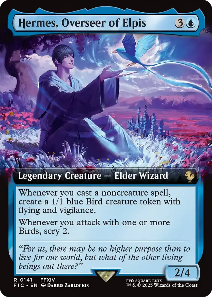 Hermes, Overseer Of Elpis (Extended Art) [Final Fantasy Commander] 1
