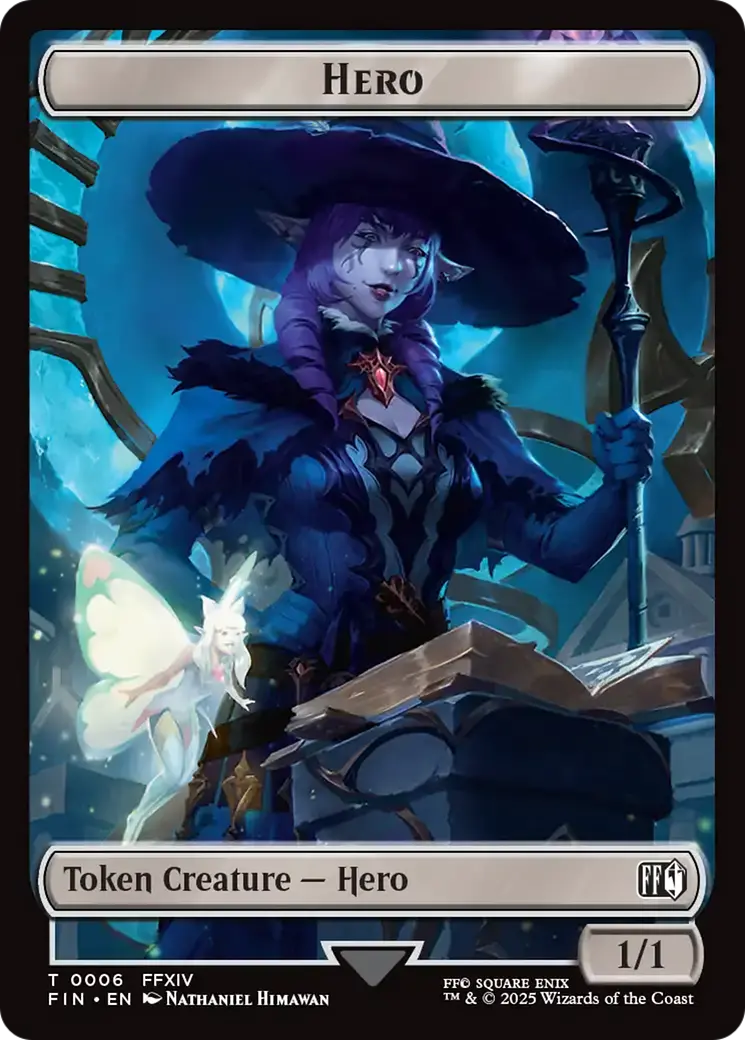 Hero (0006) // Treasure Double-Sided Token [Final Fantasy Tokens] 1