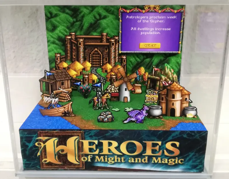 Heroes Of Might And Magic I Cubic Diorama 1