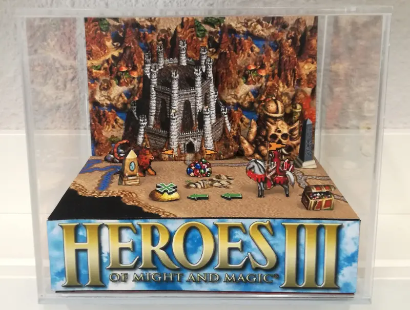 Heroes Of Might And Magic Iii Dungeon Cubic Diorama 1