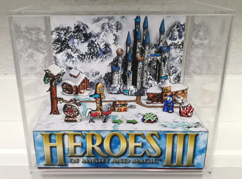 Heroes Of Might And Magic Iii Tower Cubic Diorama 1