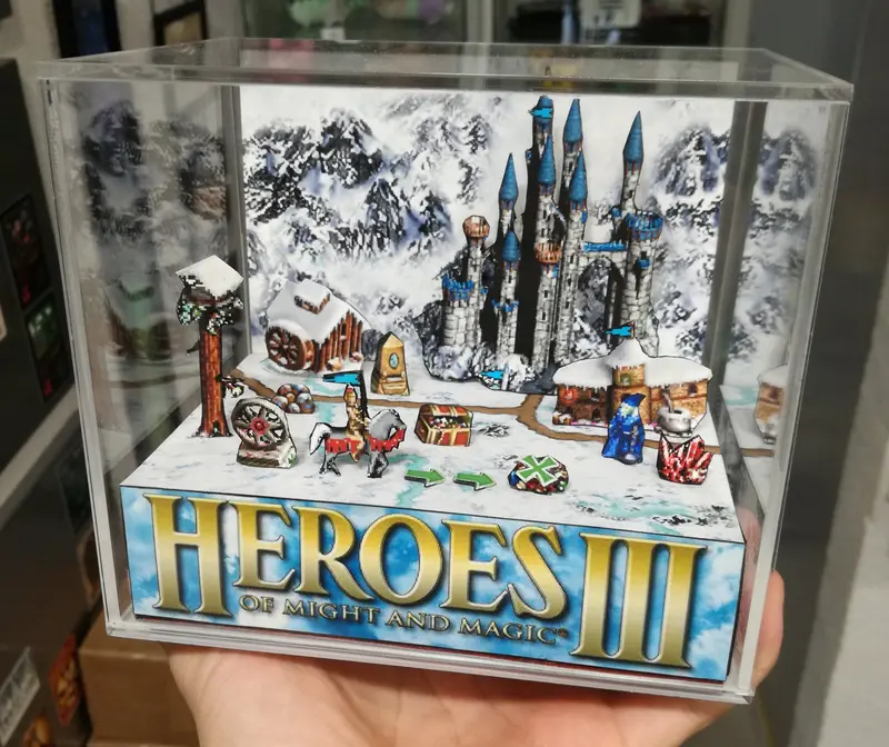 Heroes Of Might And Magic Iii Tower Cubic Diorama 2