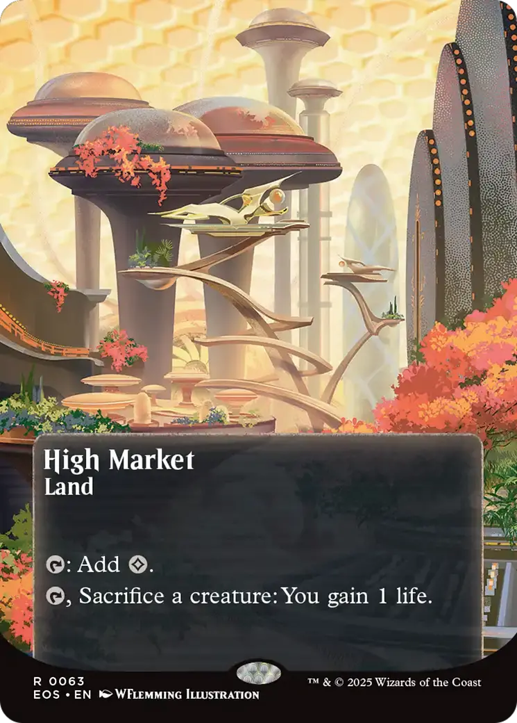 High Market (0063) (Borderless) [Edge Of Eternities: Stellar Sights] 1