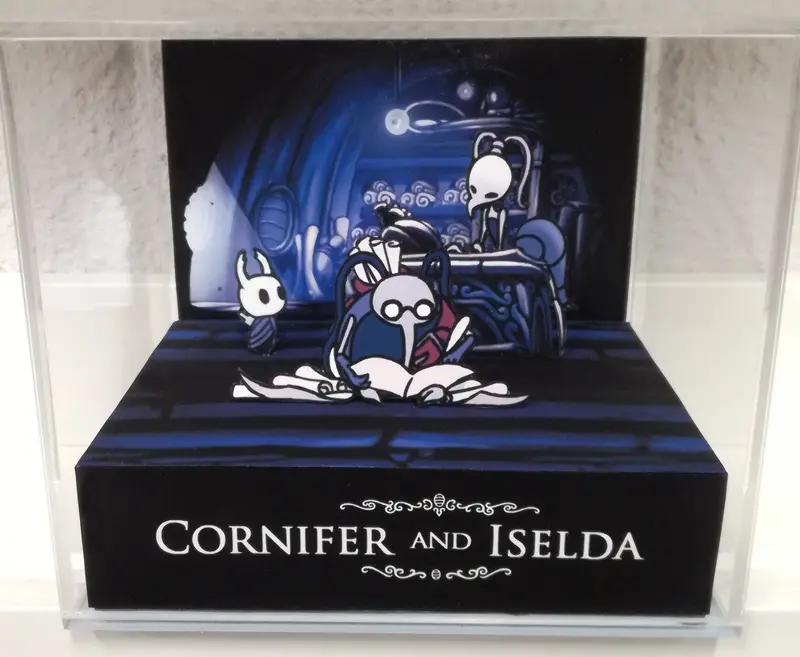 Hollow Knight Cornifer And Iselda Cubic Diorama 1