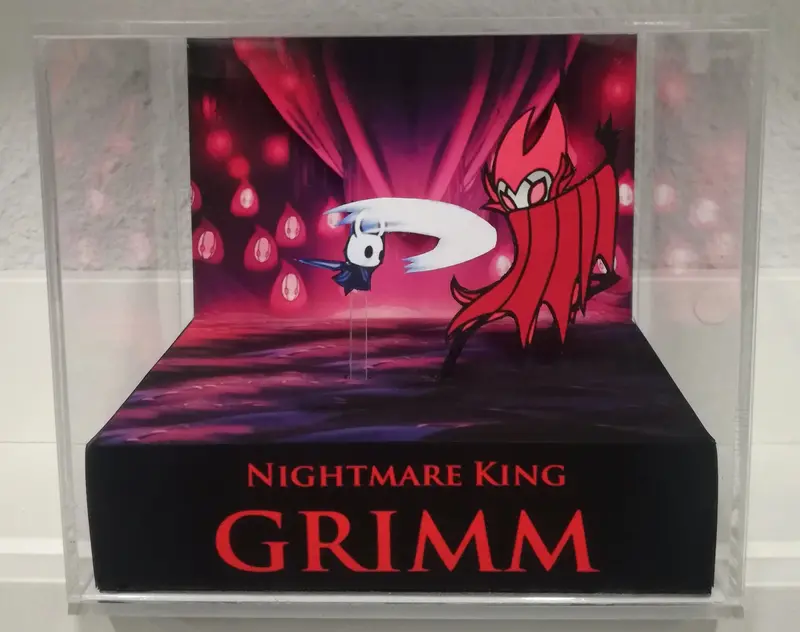 Hollow Knight Nightmare King Grimm Cubic Diorama 1