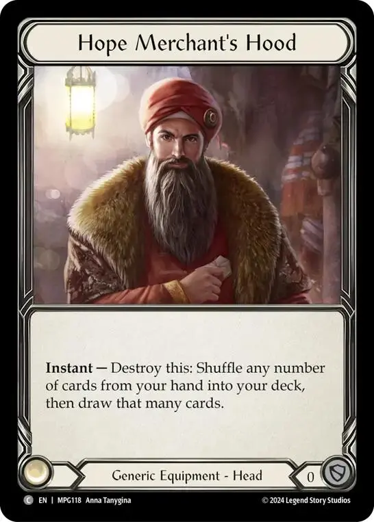 Hope Merchant's Hood [Mpg118] (Mastery Pack Guardian) 1