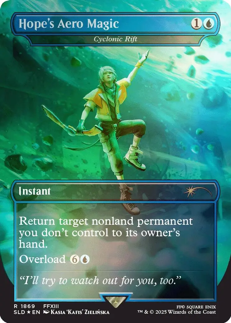Hope's Aero Magic - Cyclonic Rift (Rainbow Foil) [Secret Lair Drop Series] 1