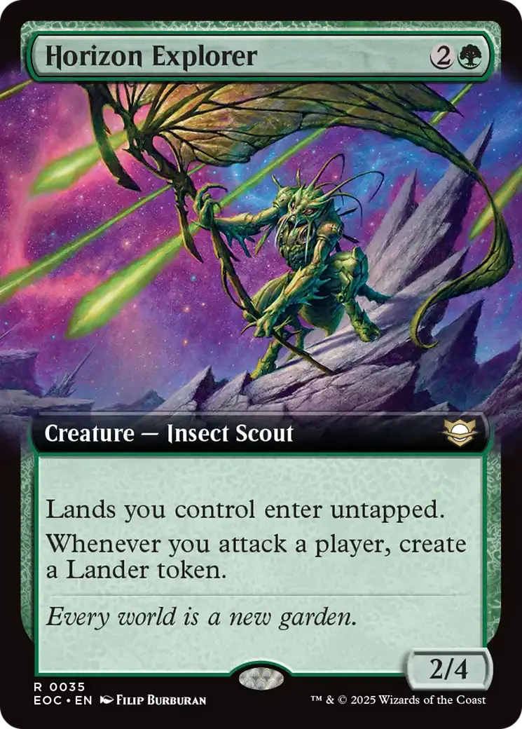 Horizon Explorer (Extended Art) [Edge Of Eternities Commander] 1